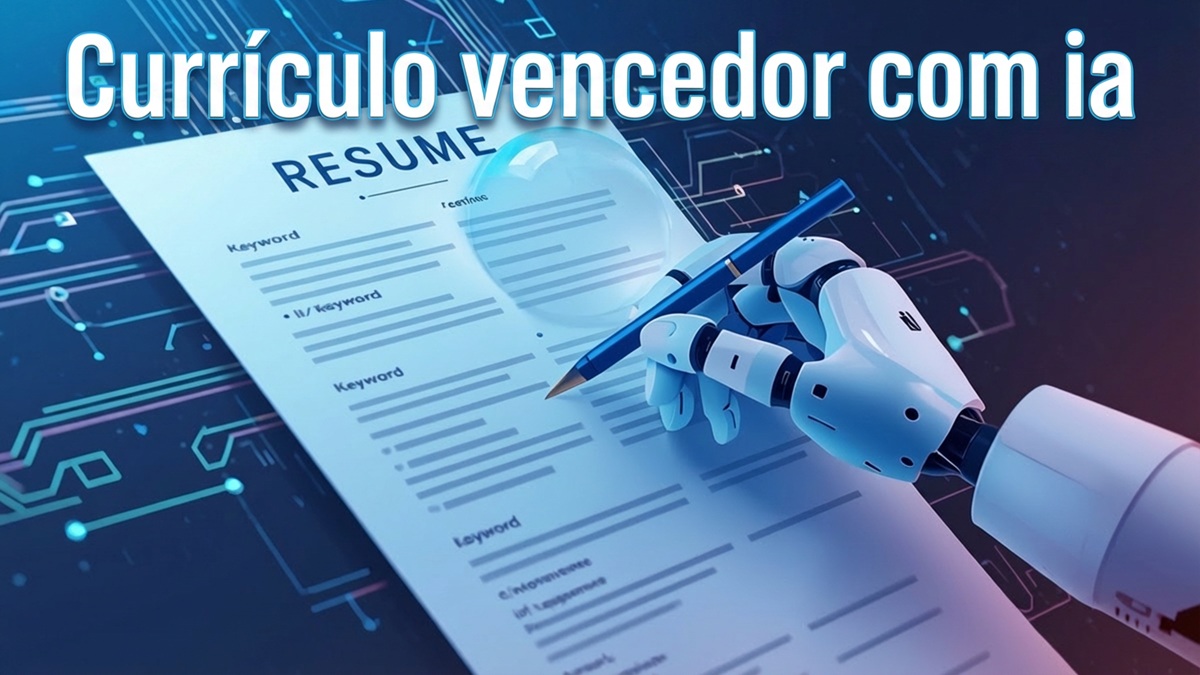 Capa do tutorial: Currículo Vencedor com IA